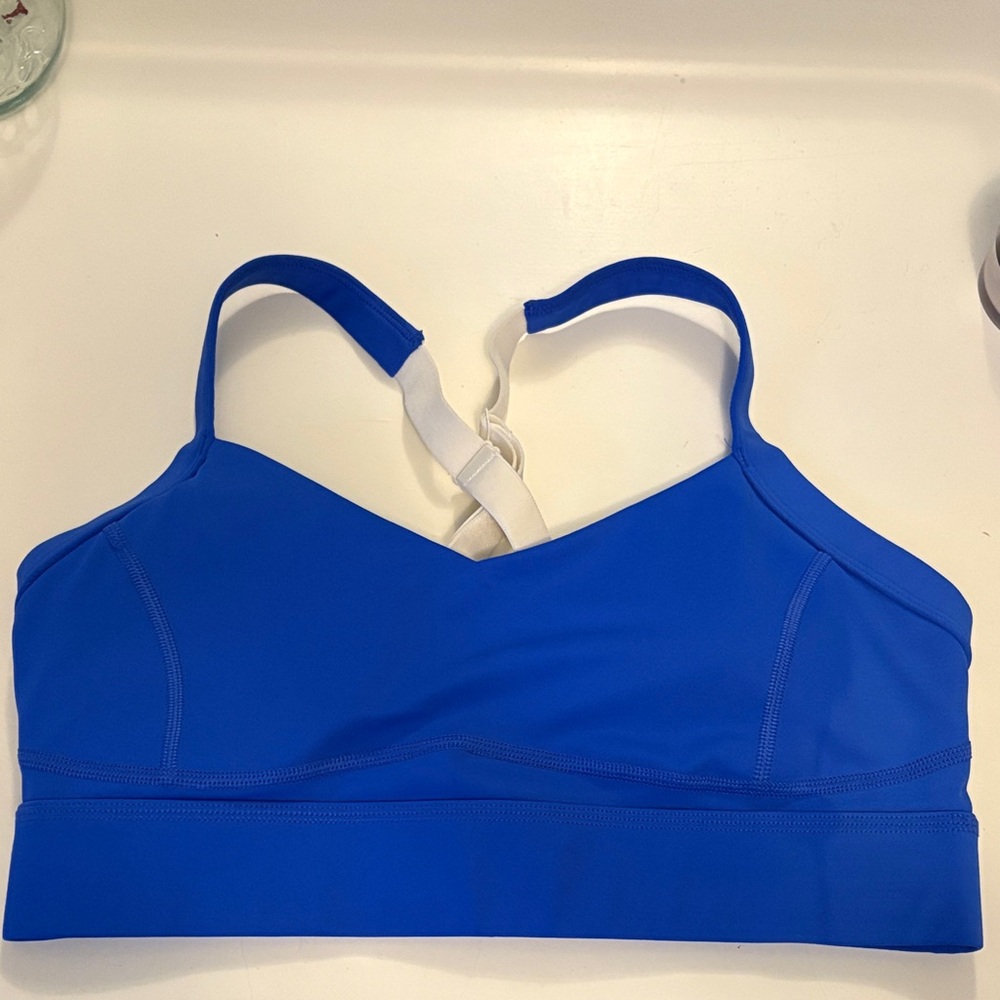 Lilybod Royal Blue Sports Bra with padding